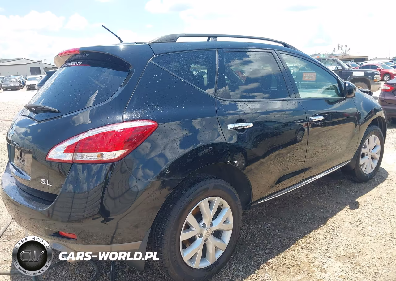 2014 Nissan Murano Sl VIN:JN8AZ1MU0EW400999 - 4
