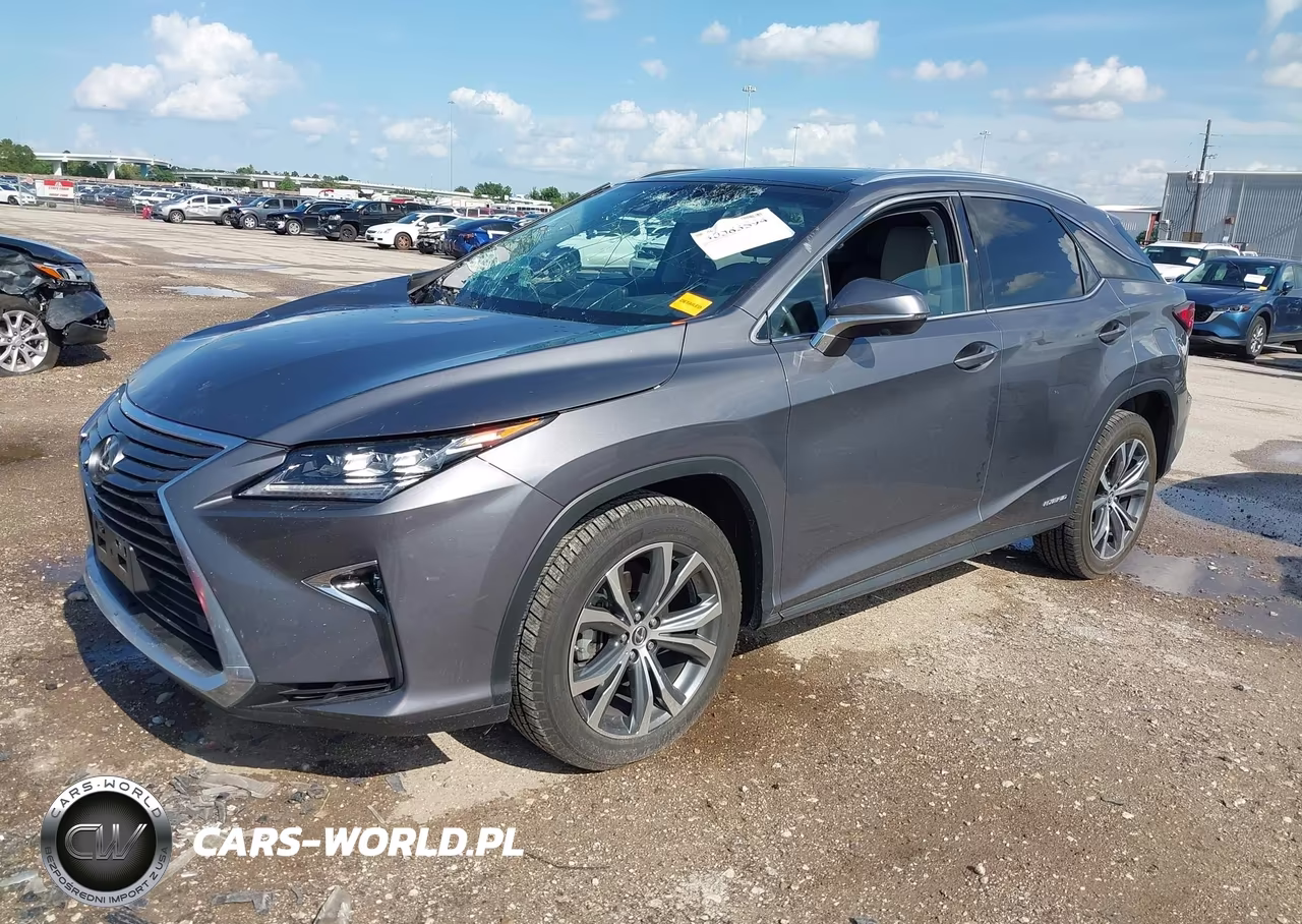 2019 Lexus Rx 450H VIN:2T2BGMCA4KC033989 - 2