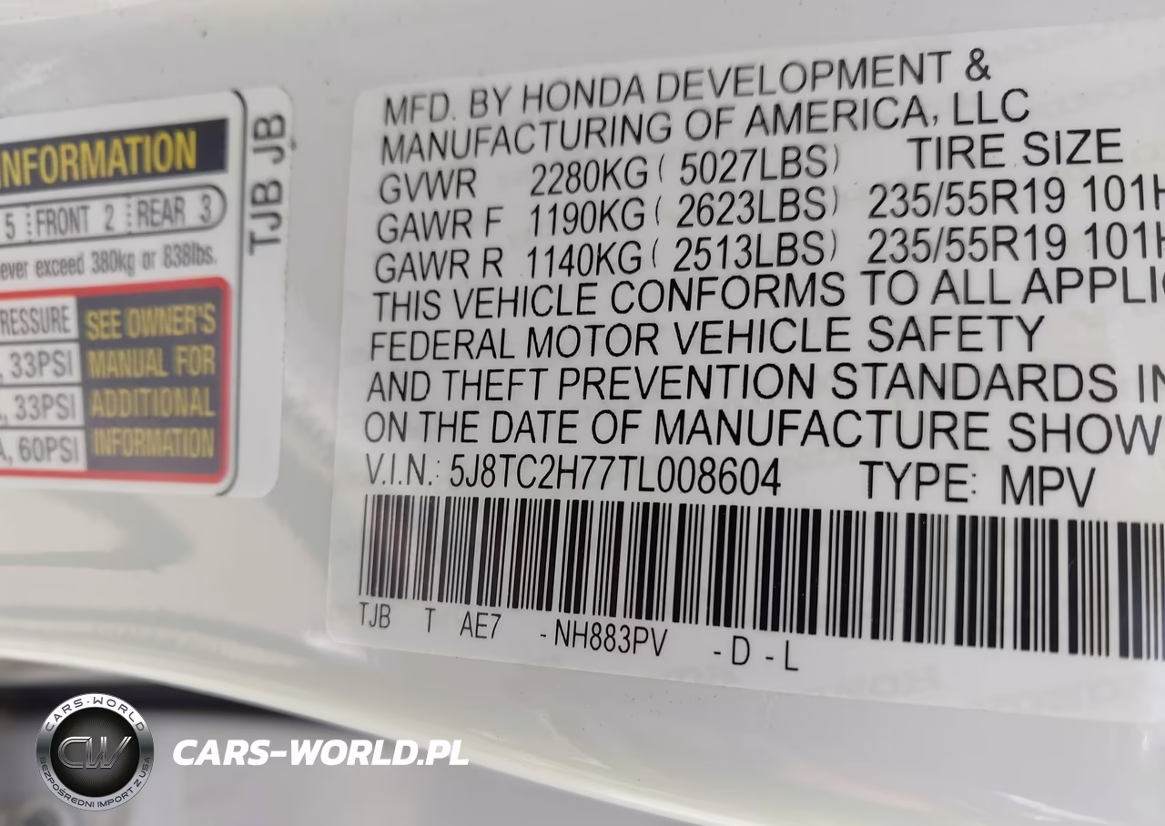 2026 Acura Rdx Advance VIN:5J8TC2H77TL008604 - 9