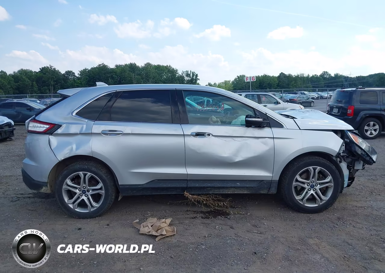 2015 Ford Edge Titanium VIN:2FMTK4K97FBB48403 - 13