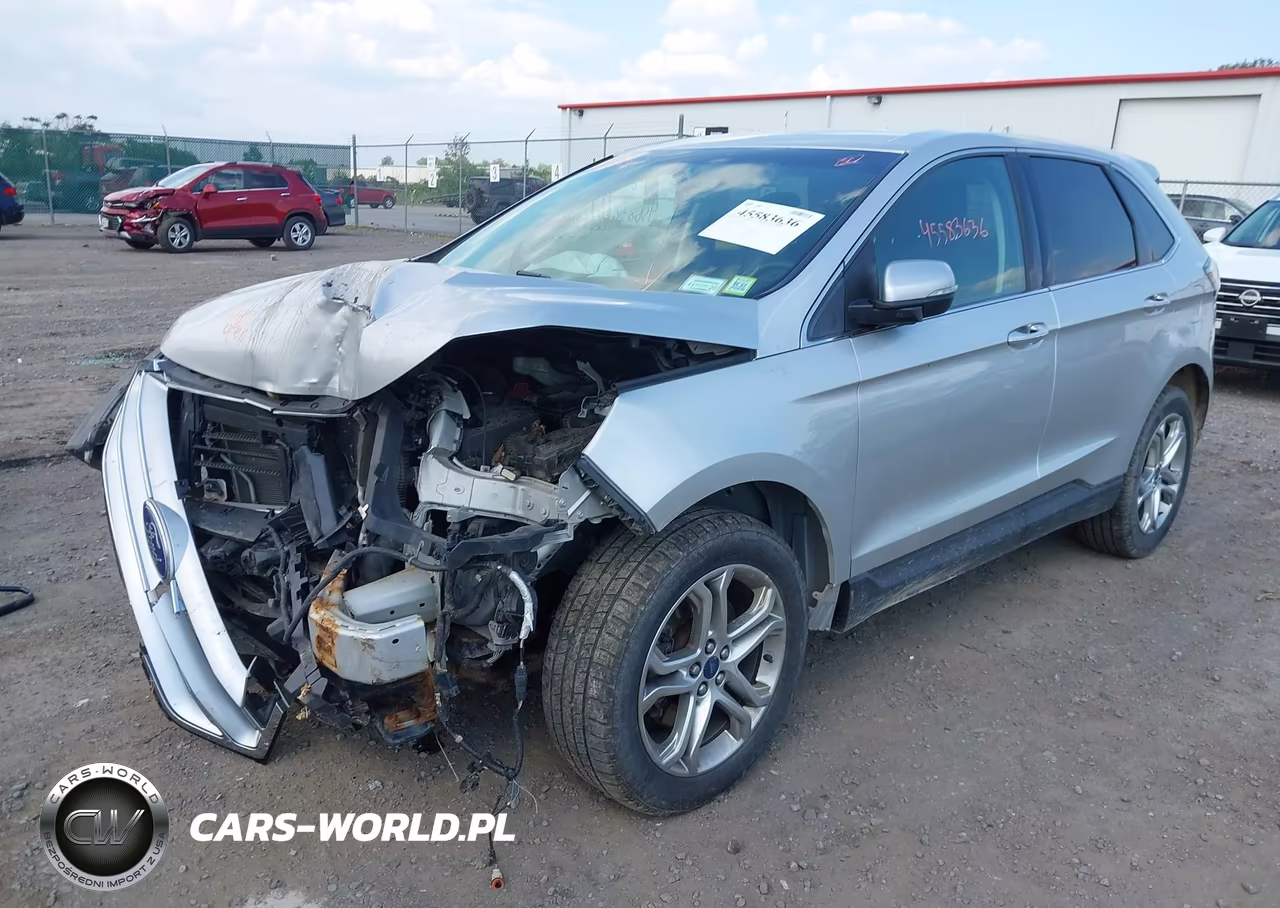 2015 Ford Edge Titanium VIN:2FMTK4K97FBB48403 - 2