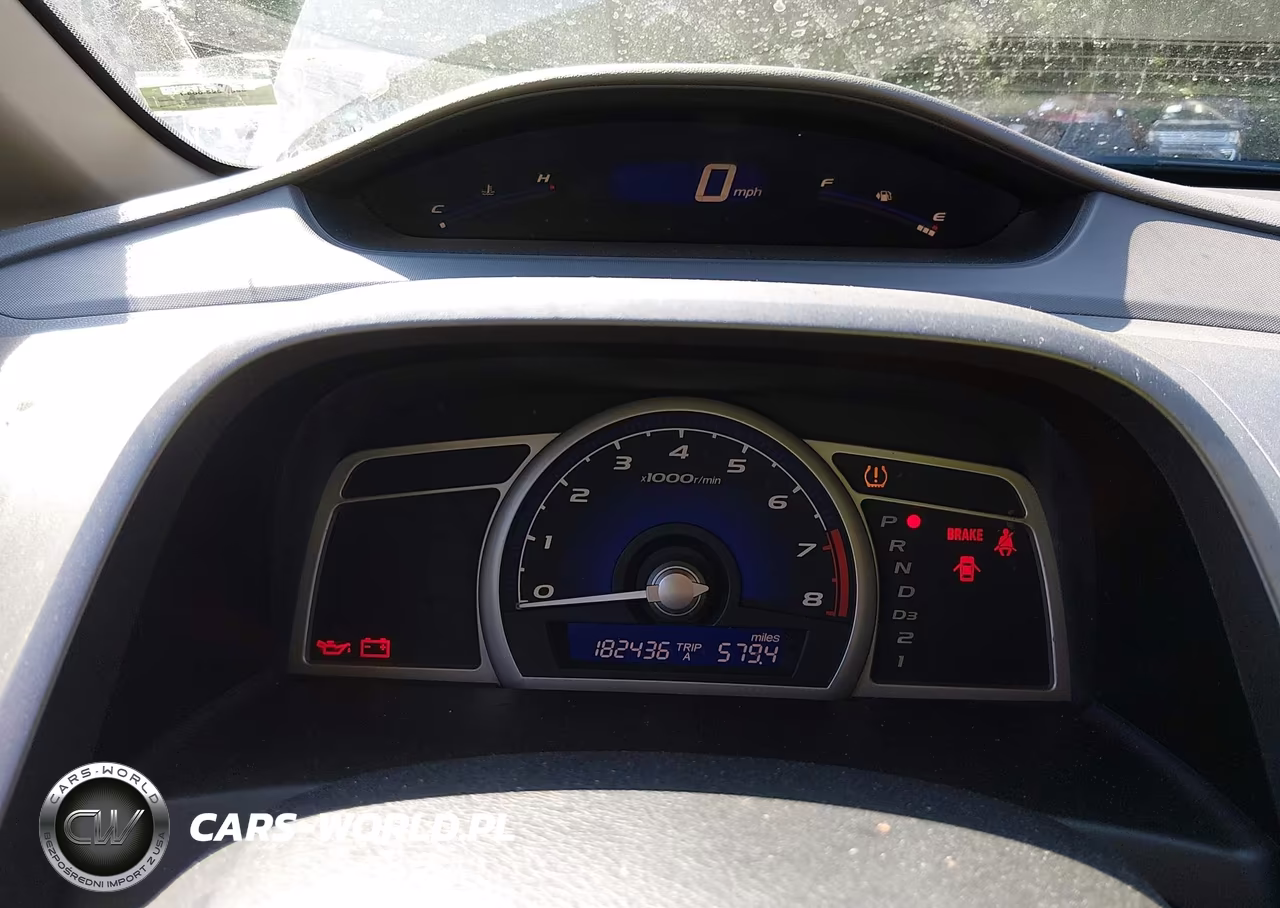 2009 Honda Civic Lx VIN:19XFA16549E026380 - 7
