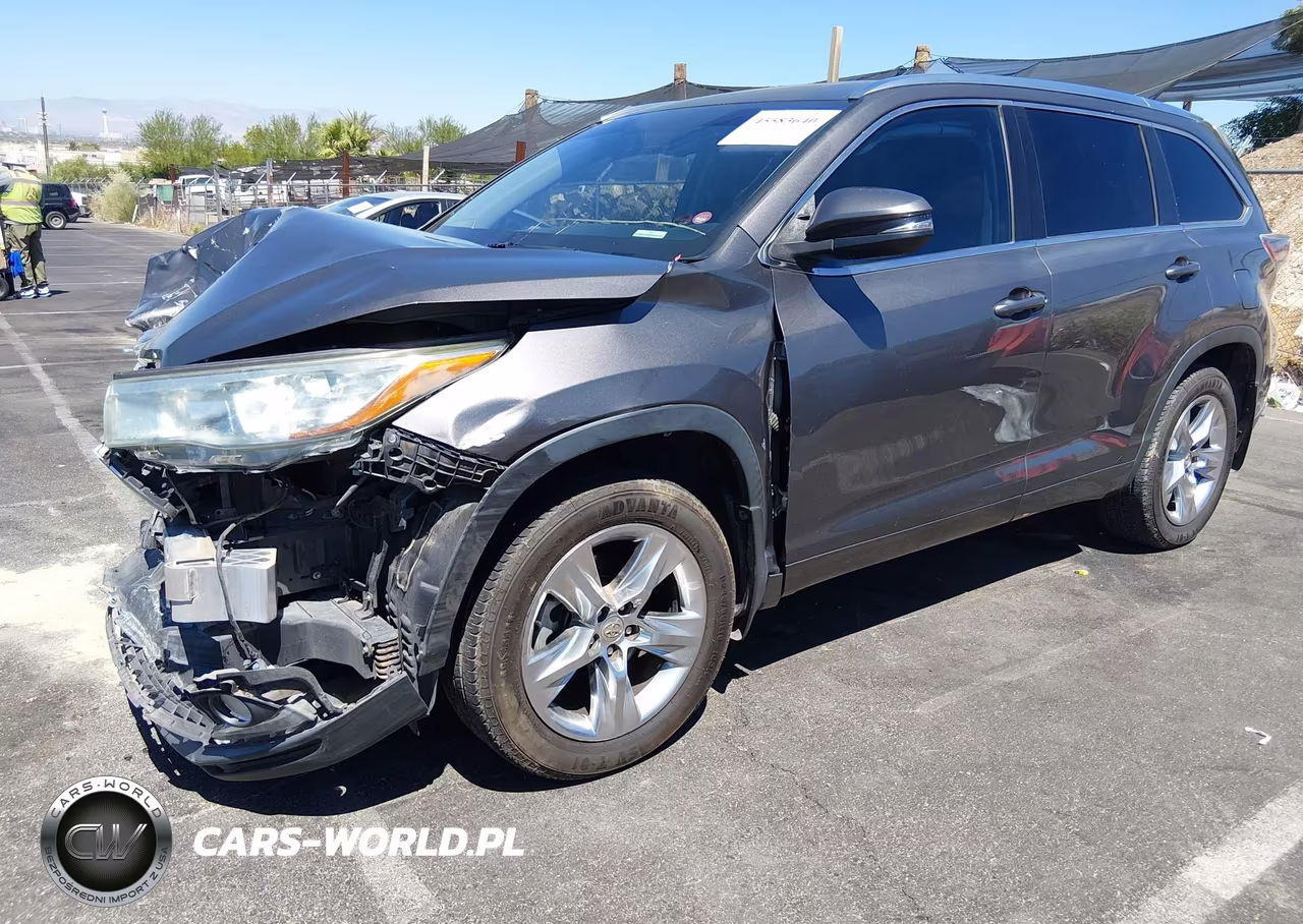 2014 Toyota Highlander Limited V6 VIN:5TDDKRFH1ES056725 - 2