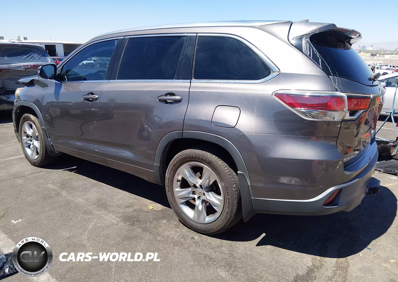 2014 Toyota Highlander Limited V6 VIN:5TDDKRFH1ES056725 - 3