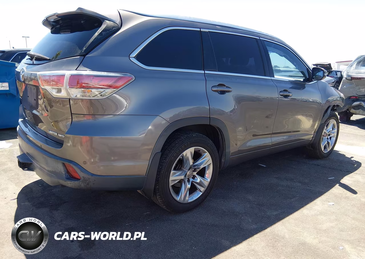 2014 Toyota Highlander Limited V6 VIN:5TDDKRFH1ES056725 - 4