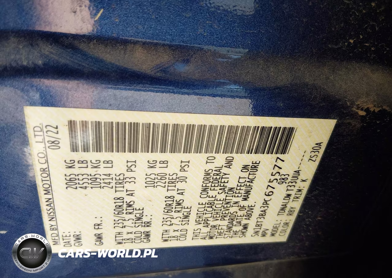 2023 Nissan Rogue Sv Fwd VIN:5N1BT3BA3PC675577 - 9