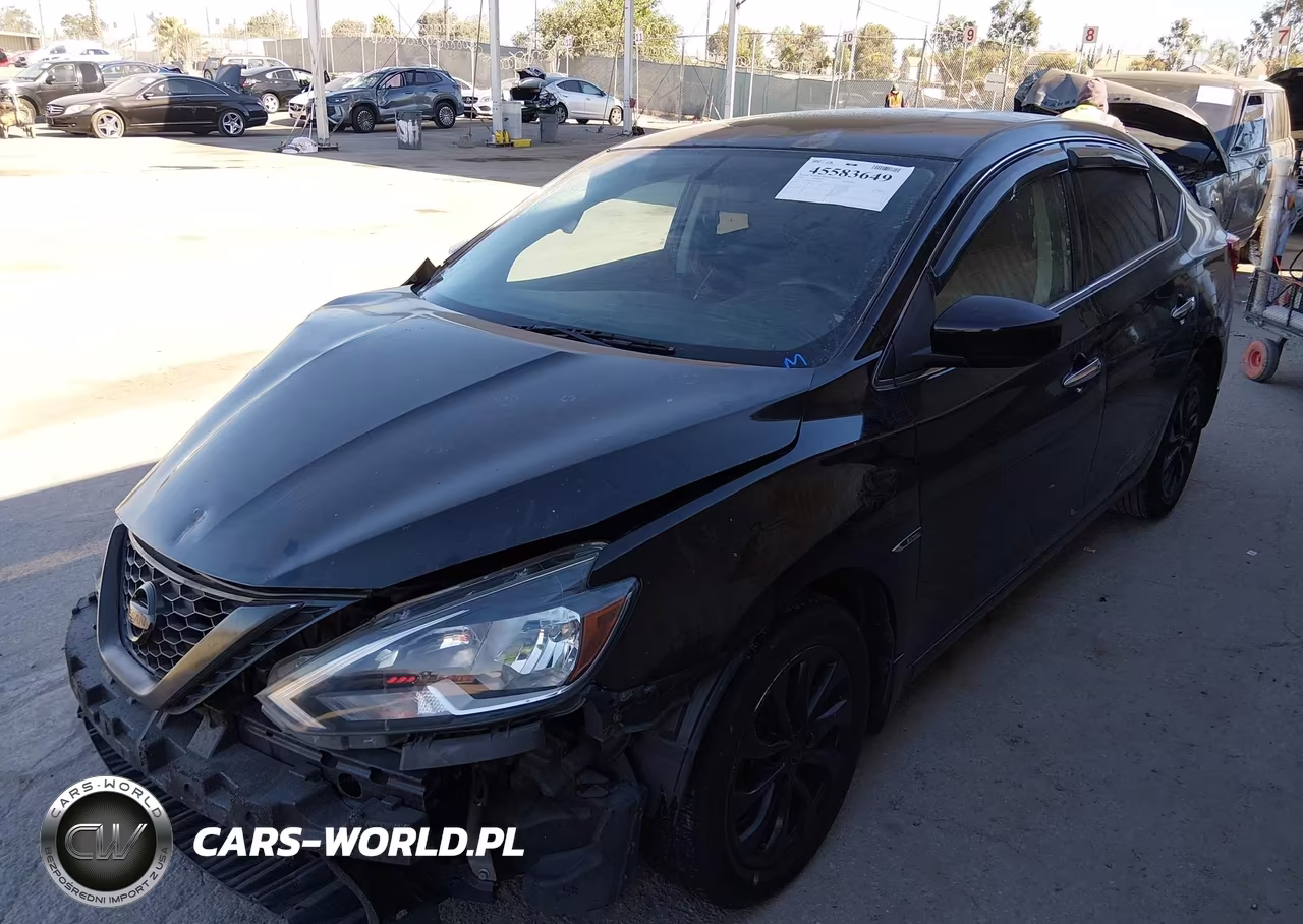 2018 Nissan Sentra Sv VIN:3N1AB7AP9JY204907 - 2