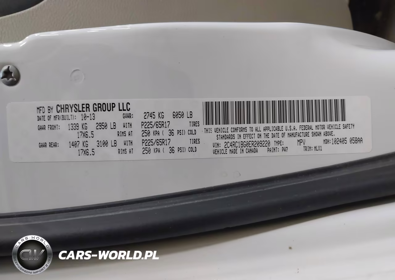 2014 Chrysler Town & Country Touring VIN:2C4RC1BG0ER209220 - 9