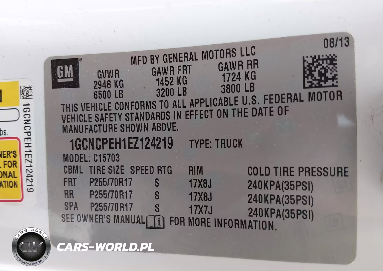 2014 Chevrolet Silverado 1500 Work Truck VIN:1GCNCPEH1EZ124219 - 9