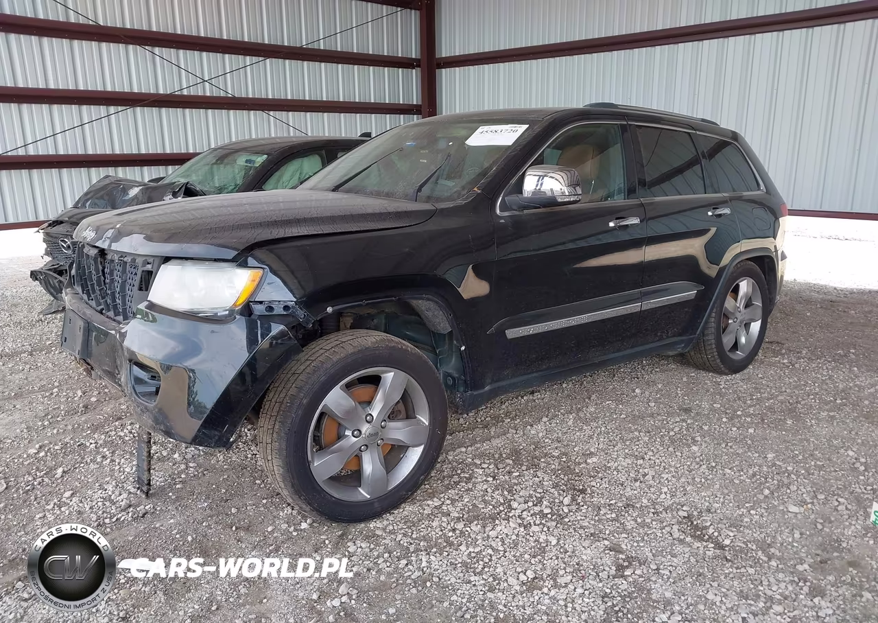 2013 Jeep Grand Cherokee Overland VIN:1C4RJFCT0DC583896 - 2