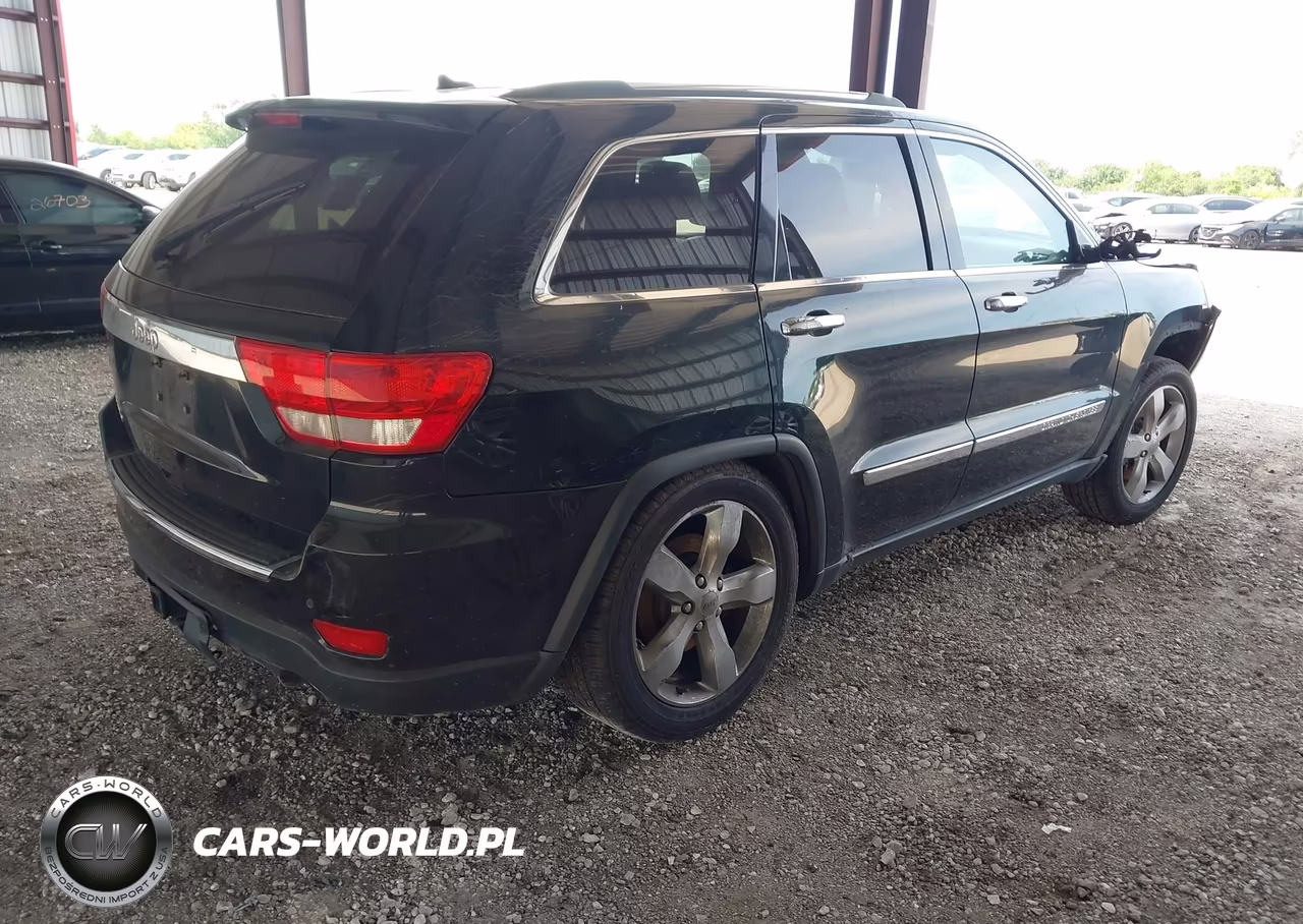 2013 Jeep Grand Cherokee Overland VIN:1C4RJFCT0DC583896 - 4