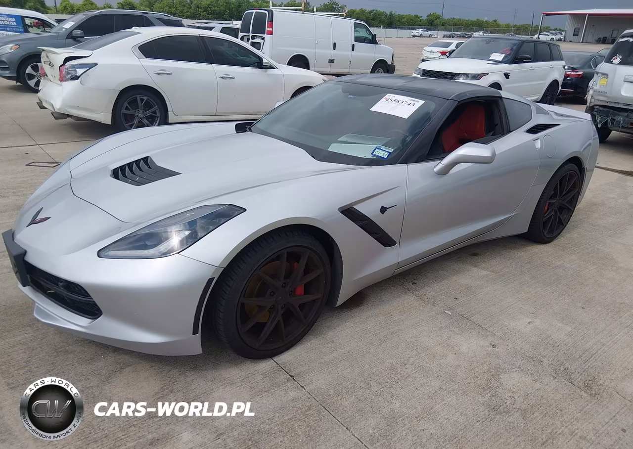2016 Chevrolet Corvette Stingray VIN:1G1YD2D70G5124673 - 2