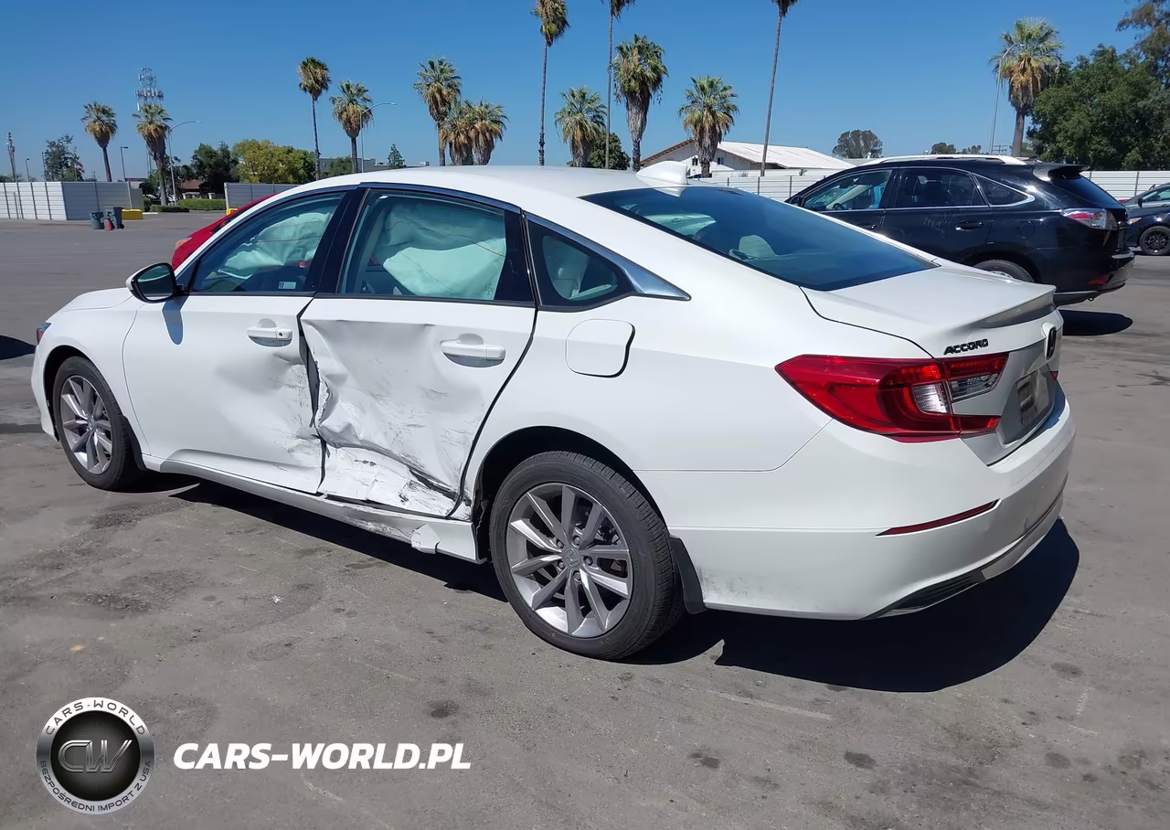 2022 Honda Accord Lx VIN:1HGCV1F1XNA017203 - 3