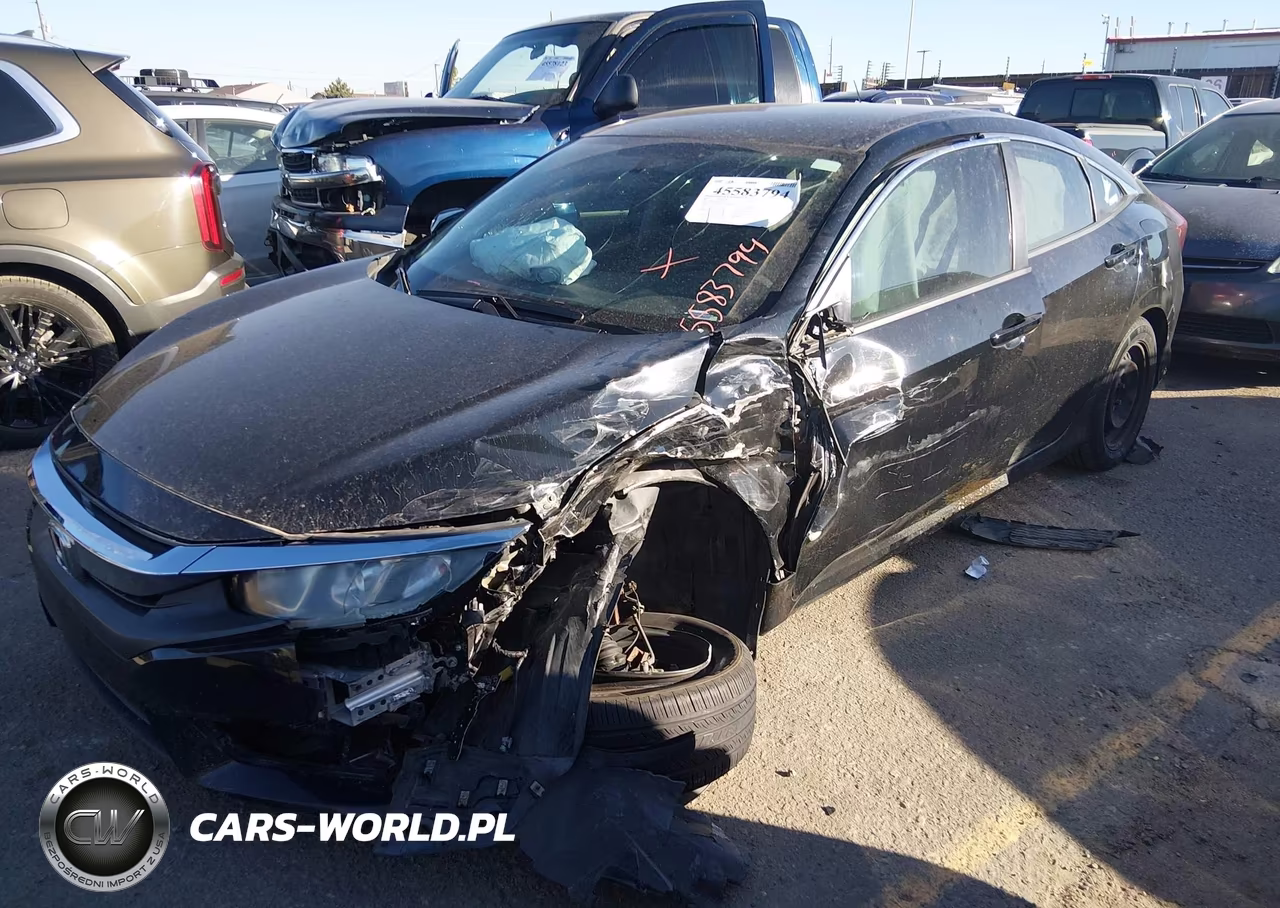 2017 Honda Civic Lx VIN:19XFC2F54HE032694 - 2