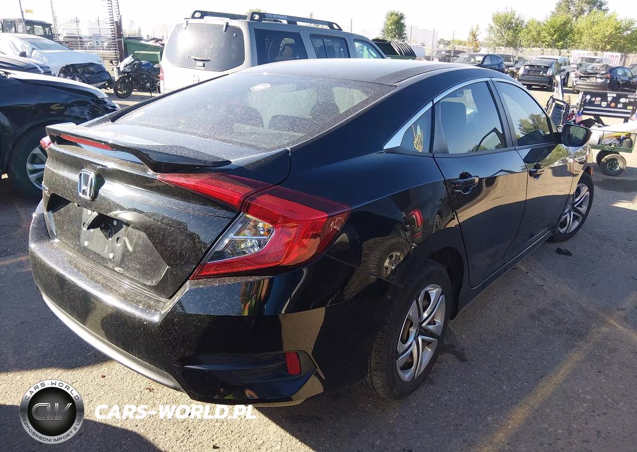 2017 Honda Civic Lx VIN:19XFC2F54HE032694 - 4