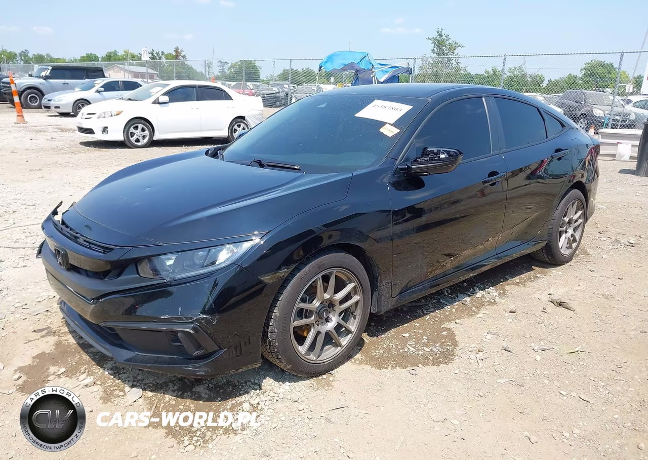 2019 Honda Civic Lx VIN:2HGFC2F60KH599989 - 2