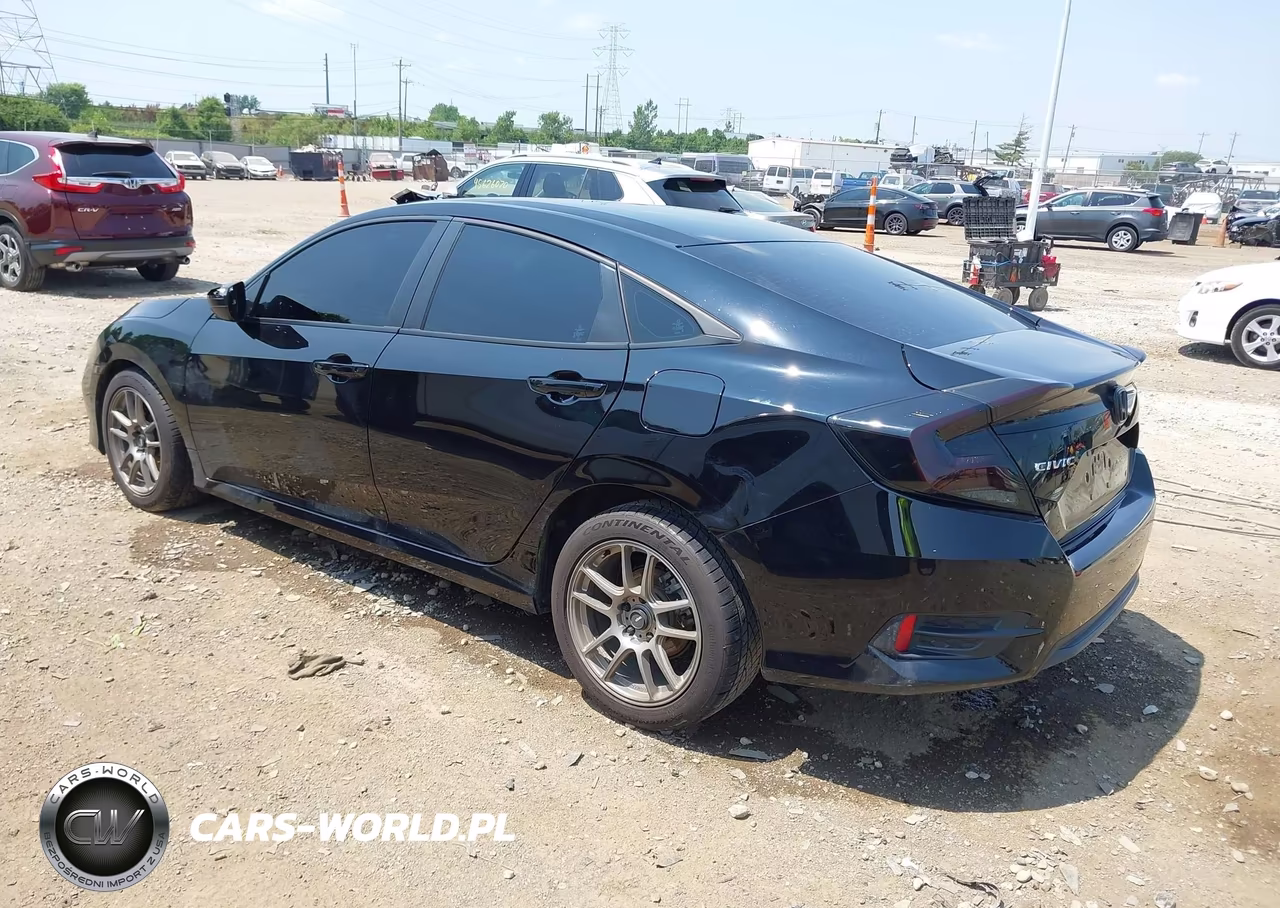 2019 Honda Civic Lx VIN:2HGFC2F60KH599989 - 3