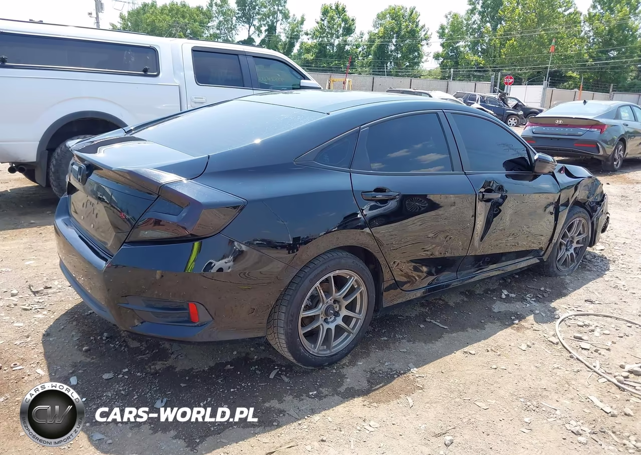 2019 Honda Civic Lx VIN:2HGFC2F60KH599989 - 4