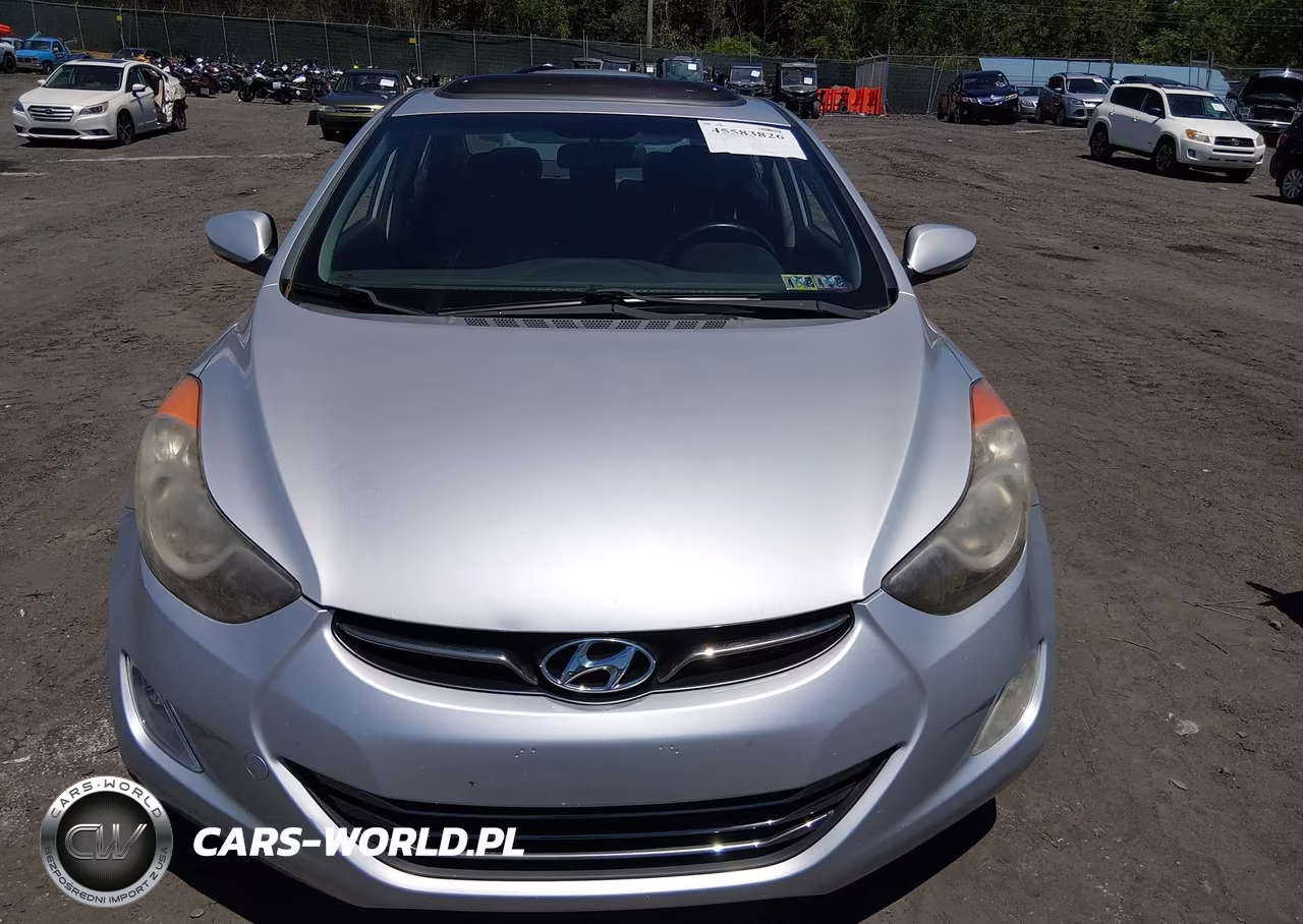 2013 Hyundai Elantra Limited VIN:KMHDH4AE1DU619471 - 12