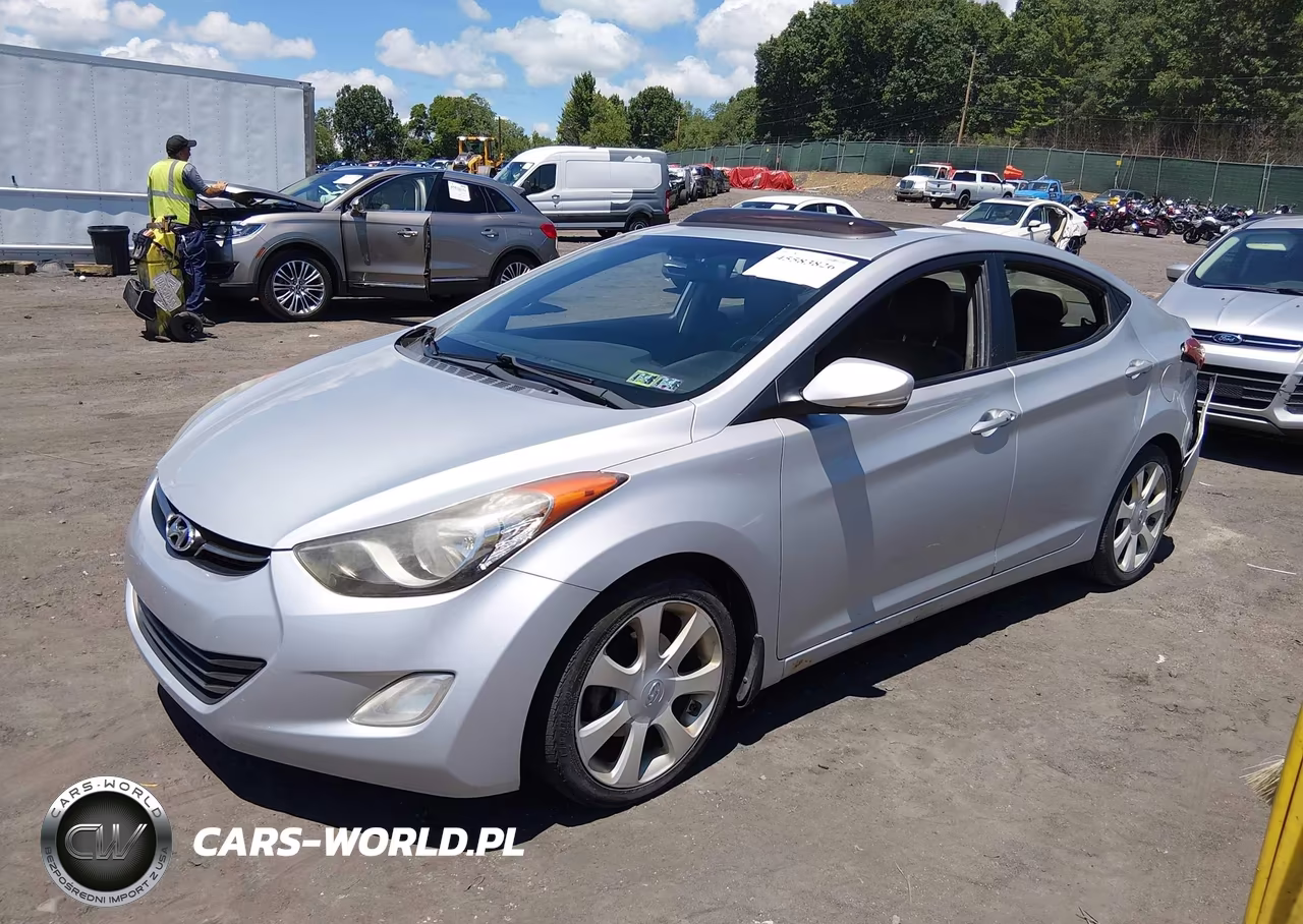 2013 Hyundai Elantra Limited VIN:KMHDH4AE1DU619471 - 2