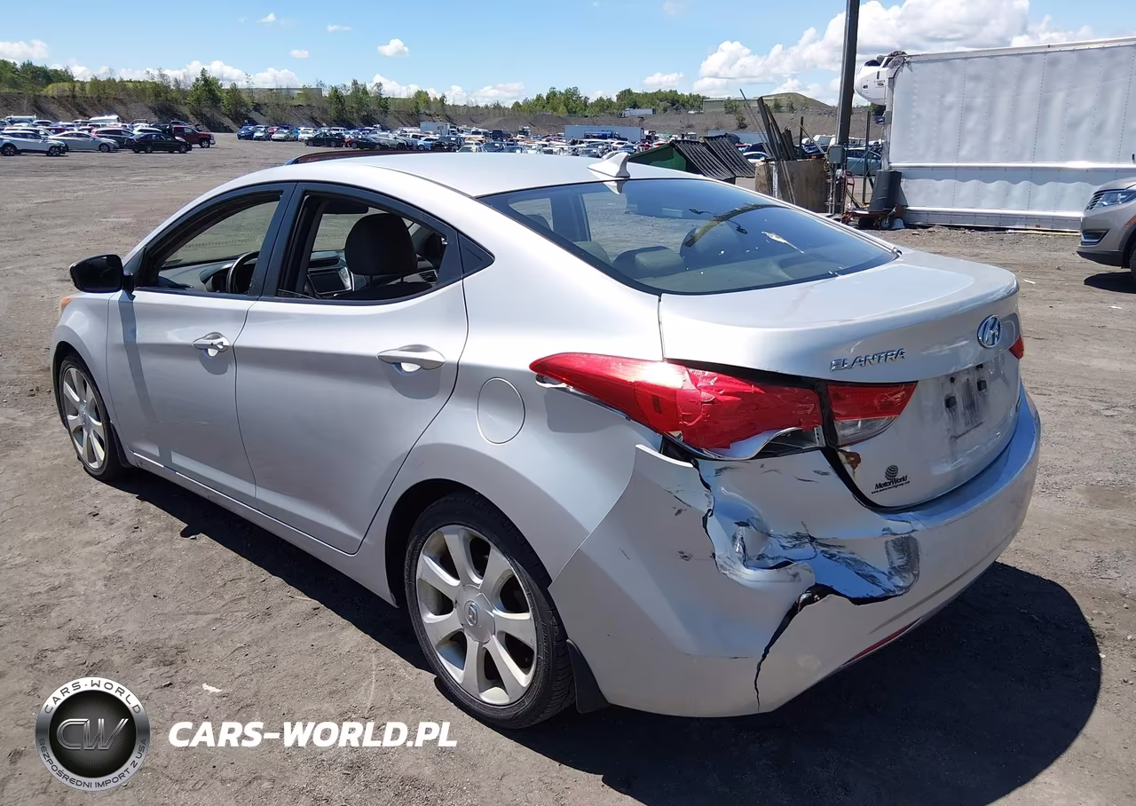 2013 Hyundai Elantra Limited VIN:KMHDH4AE1DU619471 - 3