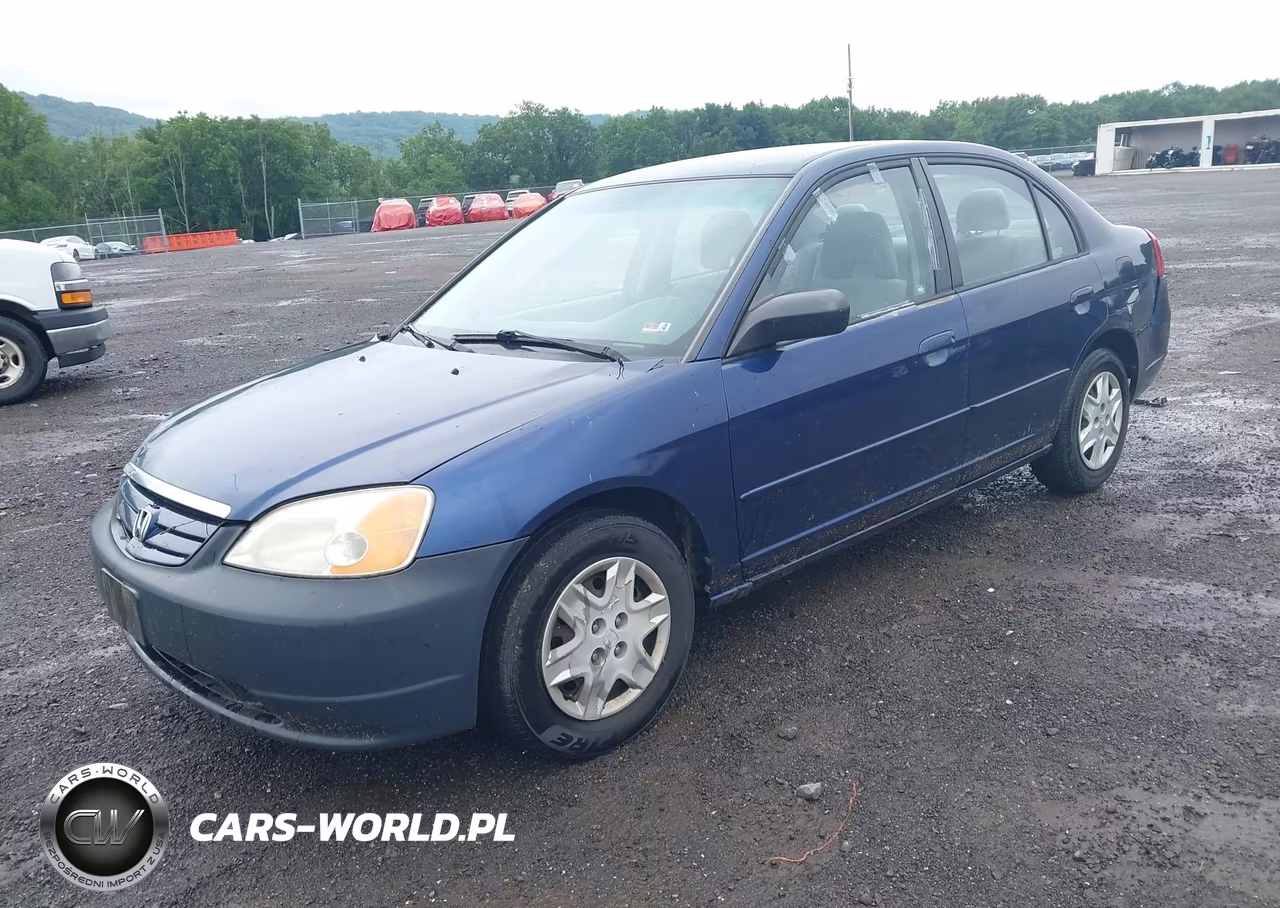 2003 Honda Civic Lx VIN:2HGES16503H619319 - 2