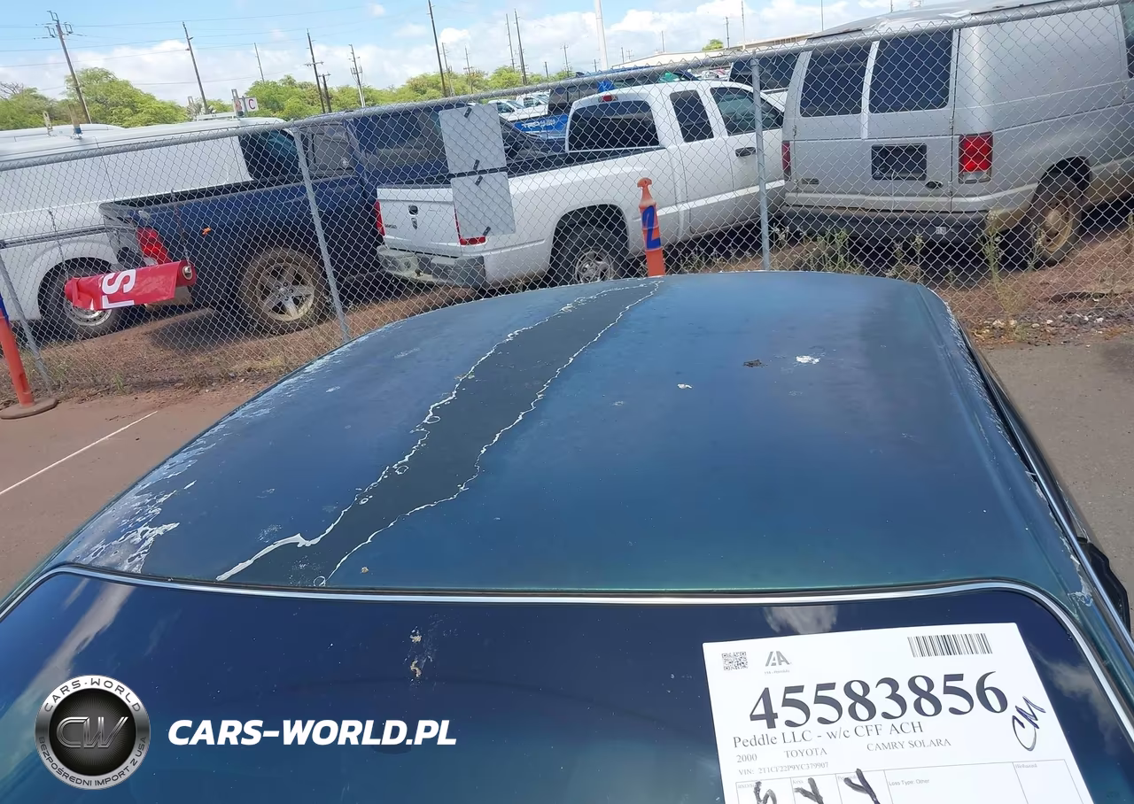 2000 Toyota Camry Solara Se V6 VIN:2T1CF22P9YC379907 - 12