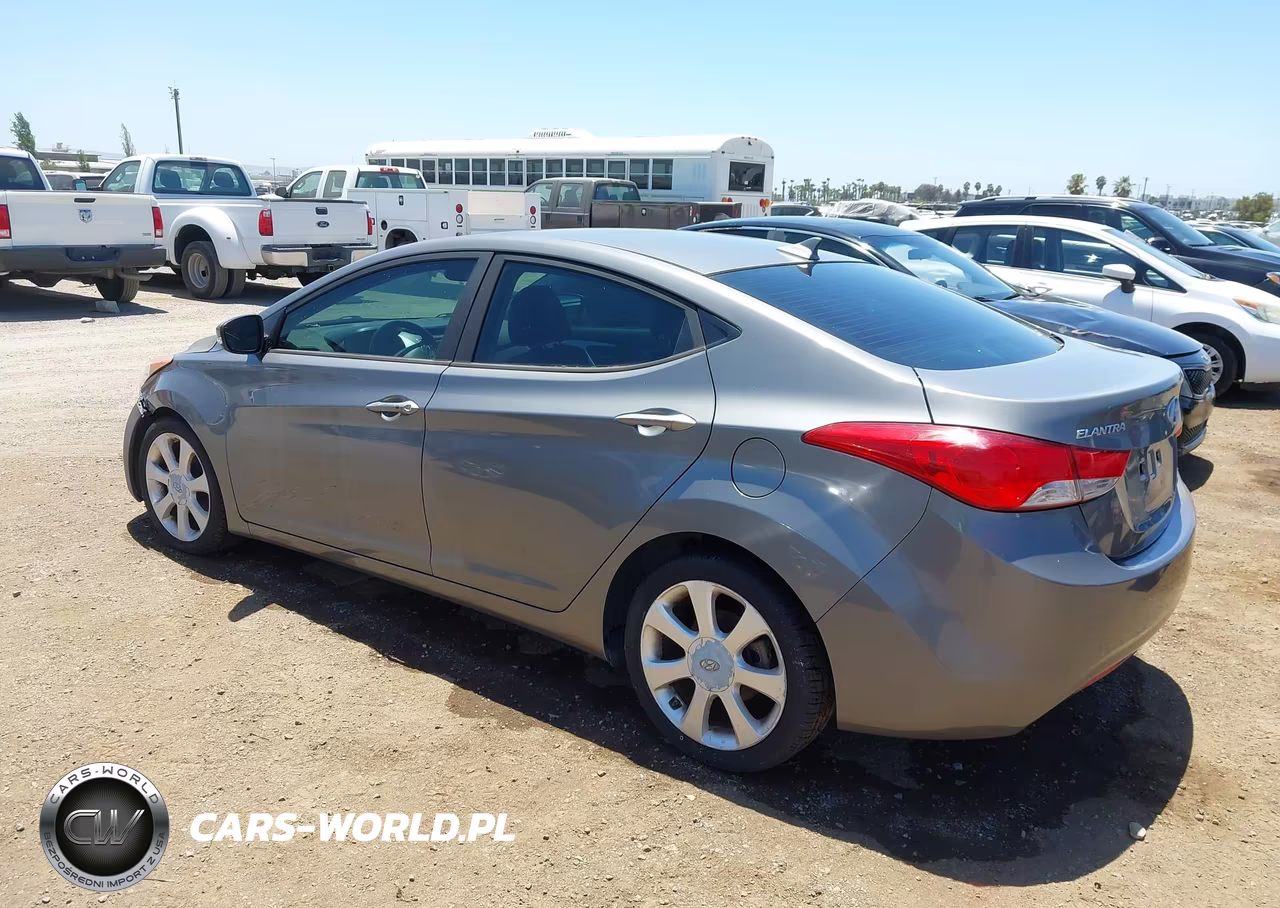 2013 Hyundai Elantra Limited VIN:5NPDH4AE0DH306233 - 3