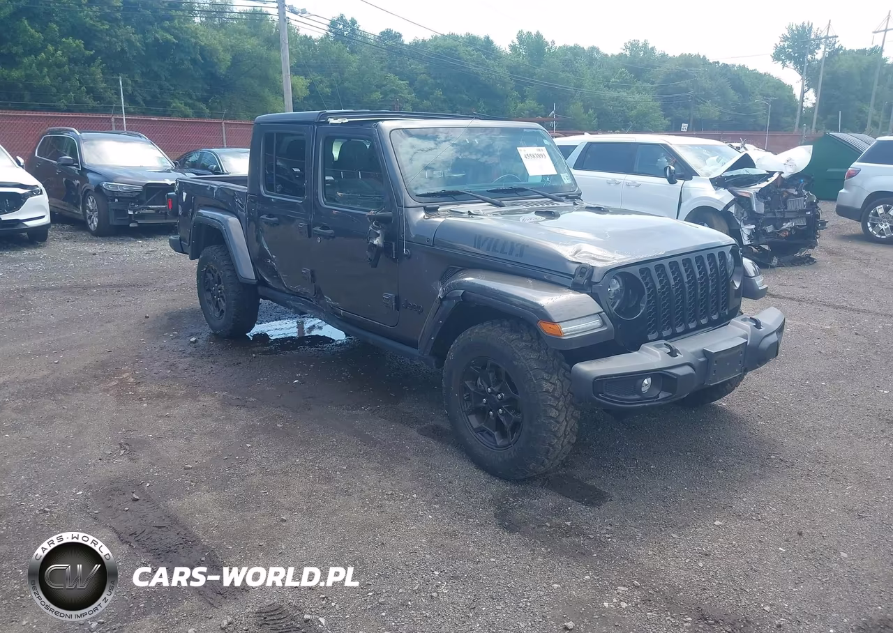 2022 Jeep Gladiator Willys 4X4 VIN:1C6HJTAG7NL113700 - 1