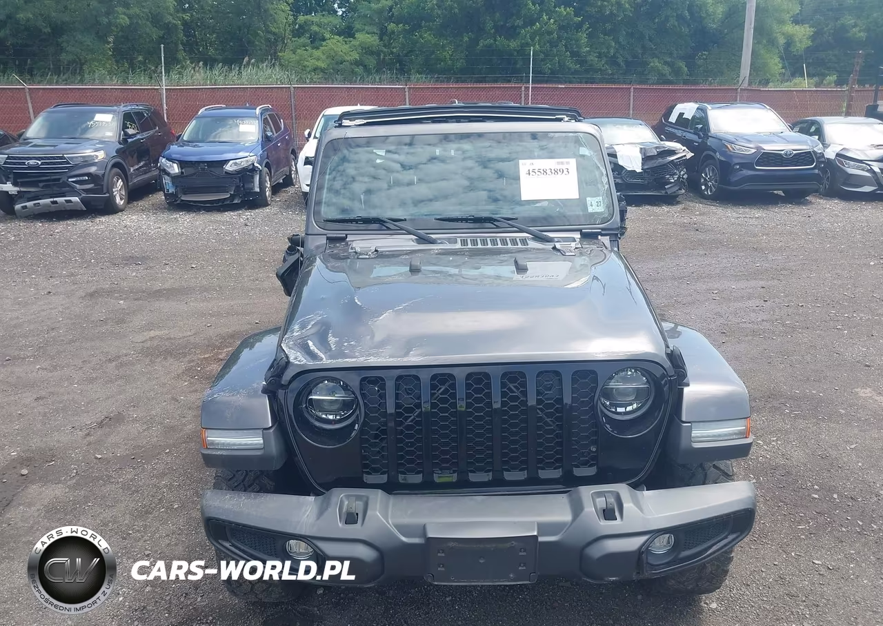 2022 Jeep Gladiator Willys 4X4 VIN:1C6HJTAG7NL113700 - 16