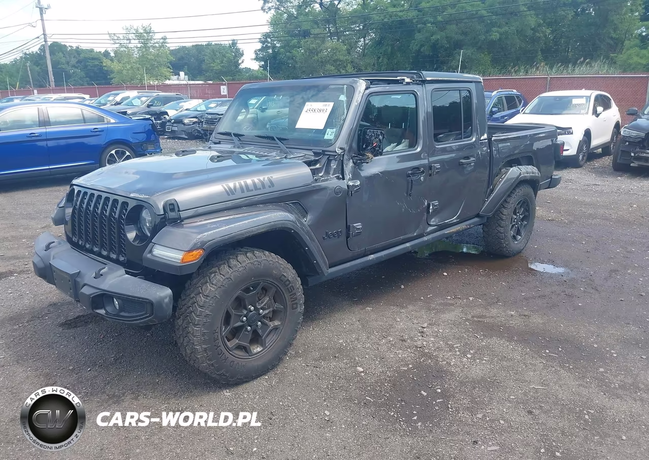 2022 Jeep Gladiator Willys 4X4 VIN:1C6HJTAG7NL113700 - 2