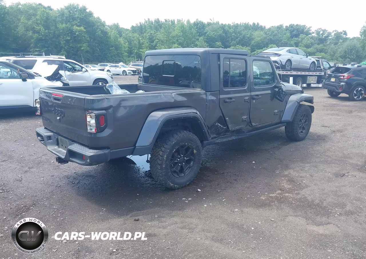 2022 Jeep Gladiator Willys 4X4 VIN:1C6HJTAG7NL113700 - 4