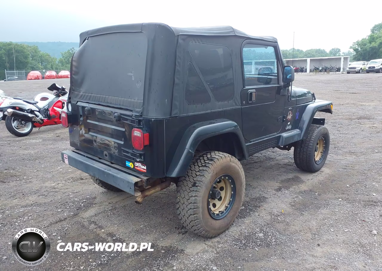 2000 Jeep Wrangler Sahara VIN:1J4FA59S6YP721512 - 4