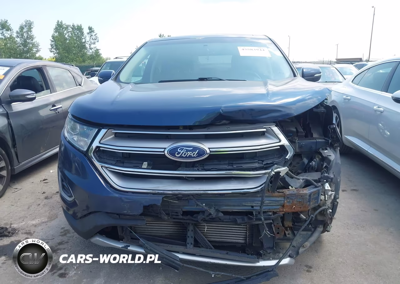 2017 Ford Edge Sel VIN:2FMPK4J97HBB72786 - 12