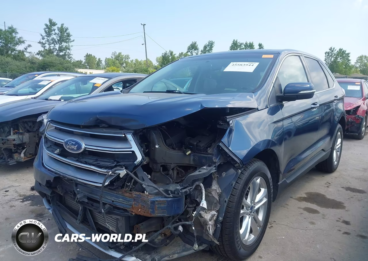2017 Ford Edge Sel VIN:2FMPK4J97HBB72786 - 2