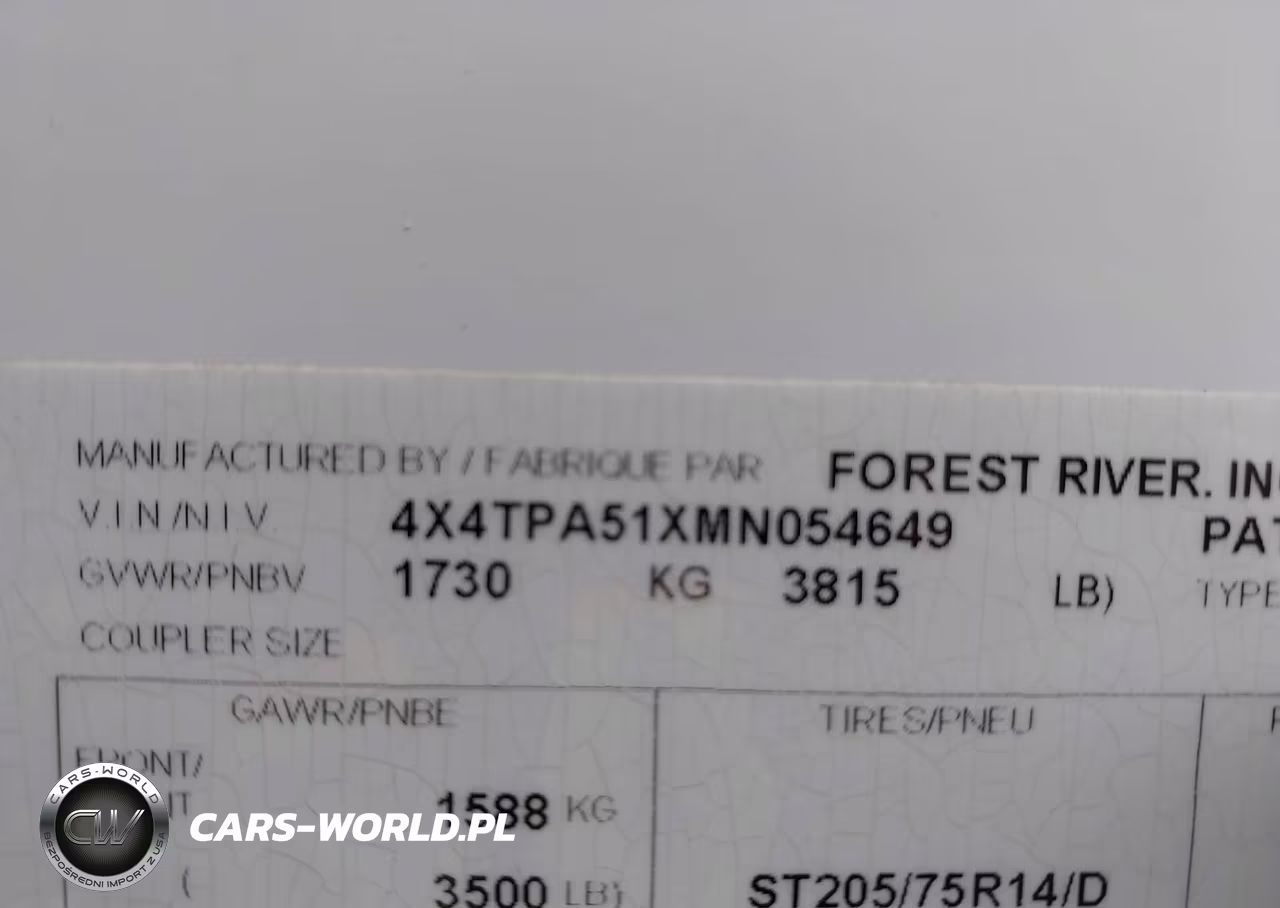 2021 Forest River Other VIN:4X4TPA51XMN054649 - 9
