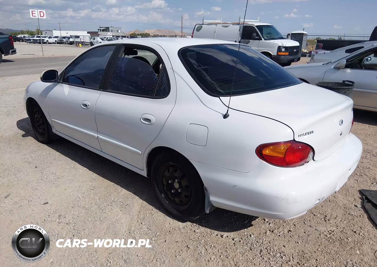 1999 Hyundai Elantra Gl VIN:KMHJF25F0XU853279 - 3