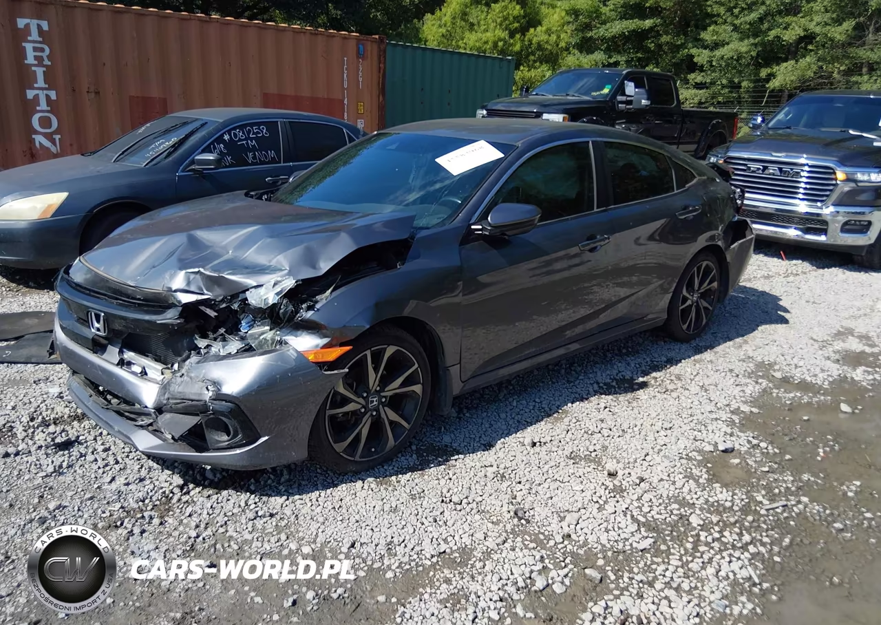 2021 Honda Civic Sport VIN:2HGFC2F87MH544217 - 2