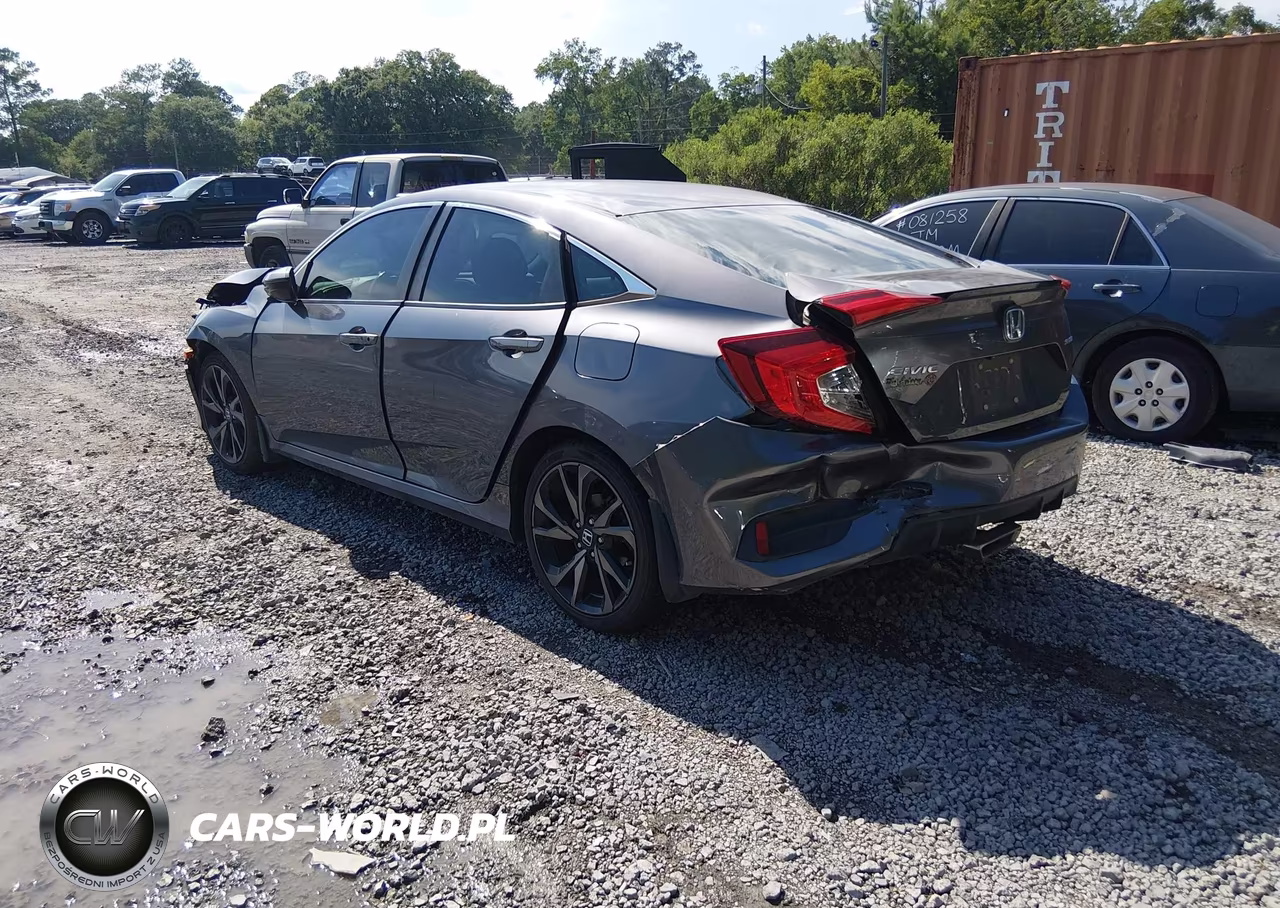 2021 Honda Civic Sport VIN:2HGFC2F87MH544217 - 3