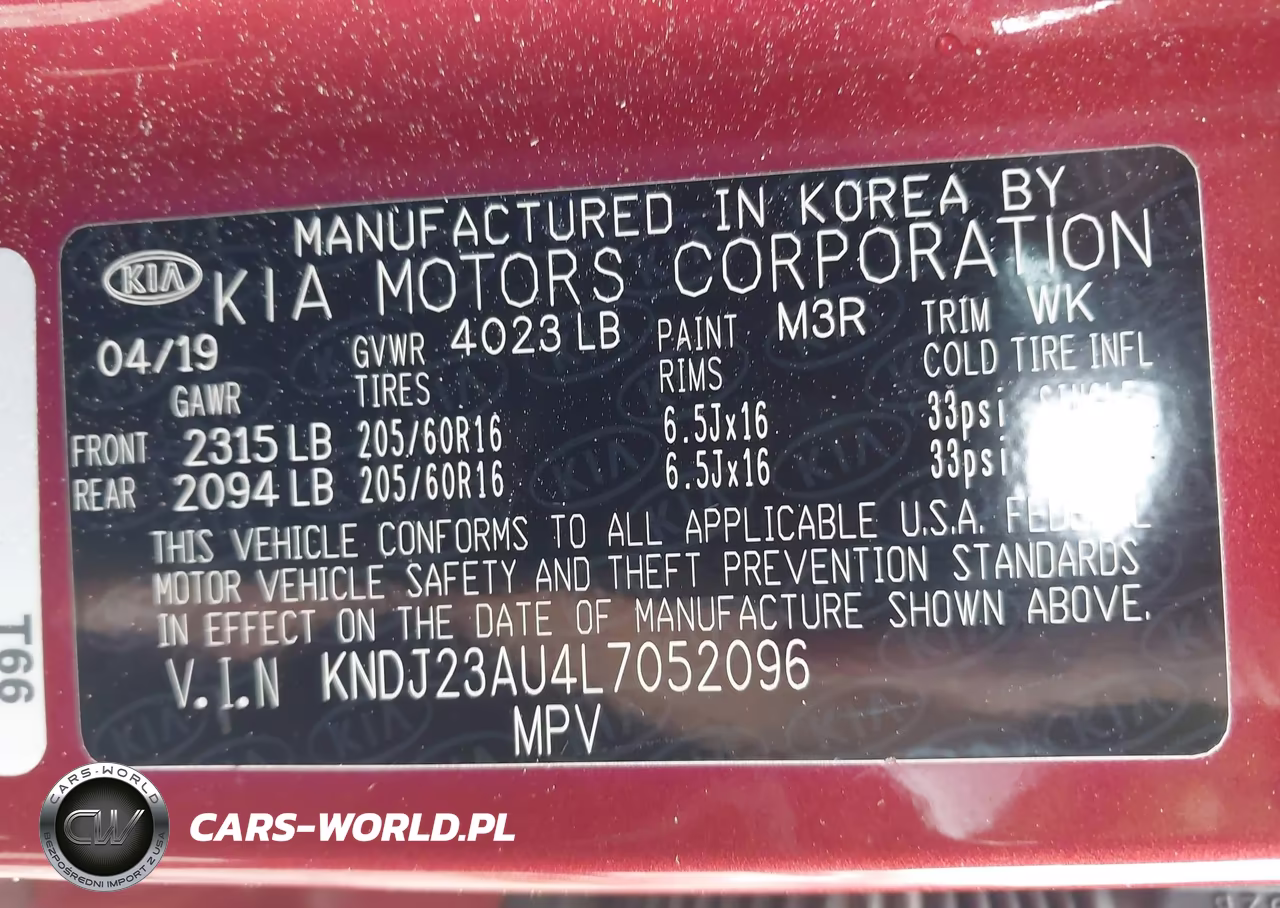 2020 Kia Soul Lx VIN:KNDJ23AU4L7052096 - 9