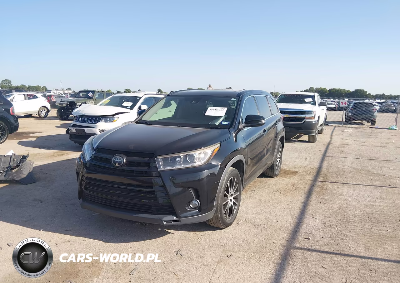 2017 Toyota Highlander Se VIN:5TDKZRFH8HS518902 - 2