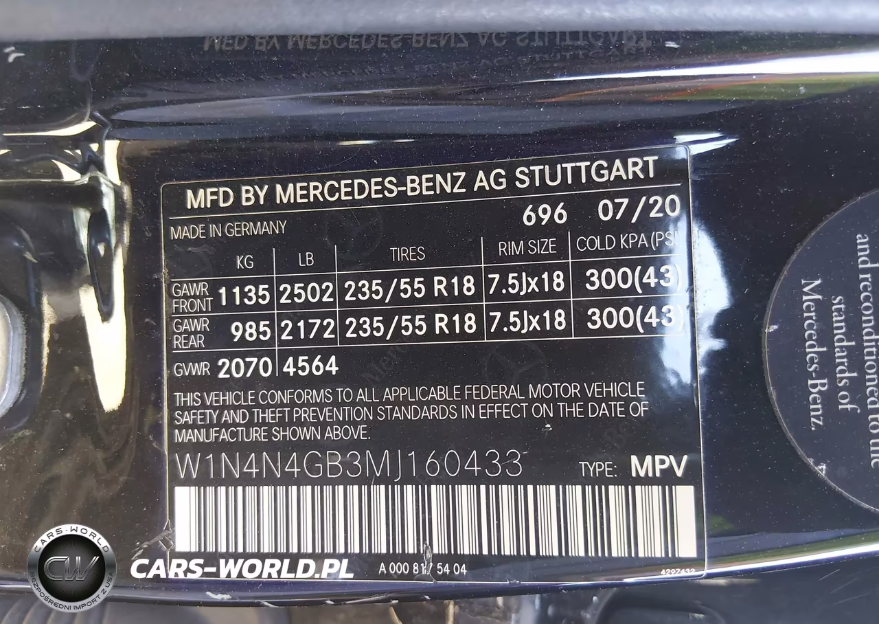 2021 Mercedes-Benz Gla 250 VIN:W1N4N4GB3MJ160433 - 9
