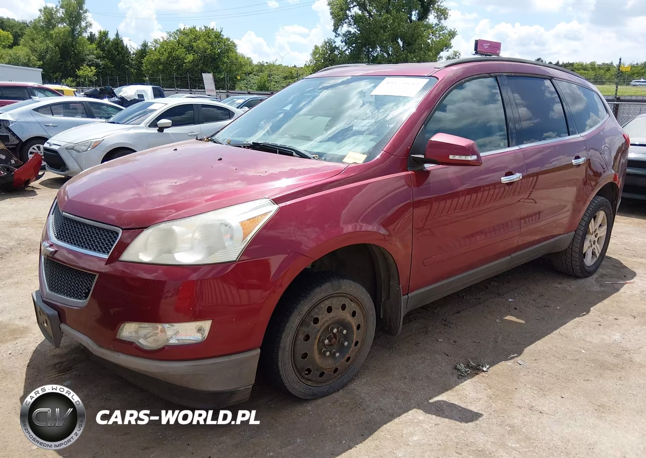 2011 Chevrolet Traverse Lt W-2Lt VIN:1GNKRJED0BJ100166 - 2