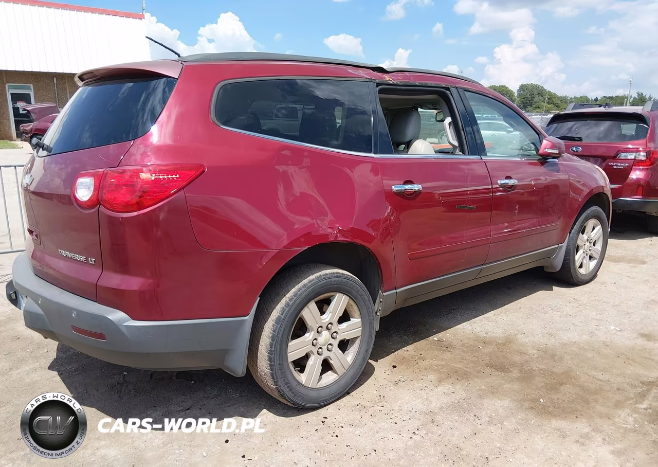2011 Chevrolet Traverse Lt W-2Lt VIN:1GNKRJED0BJ100166 - 4