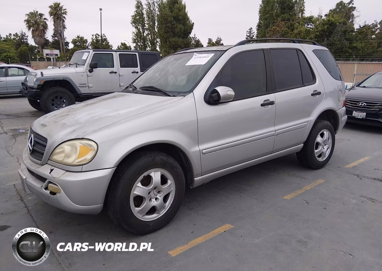 2002 Mercedes-Benz Ml 320 VIN:4JGAB54E22A304313 - 2