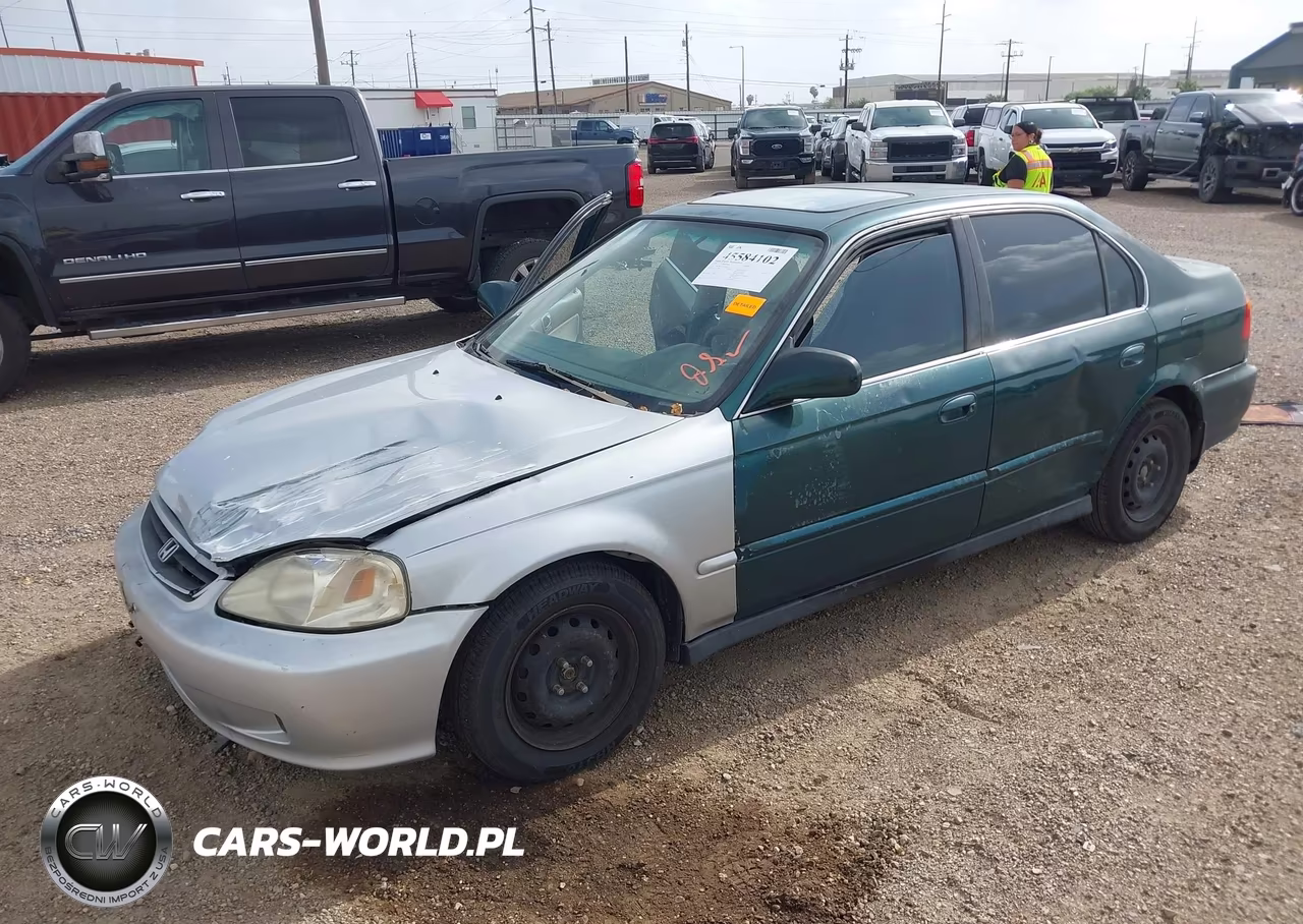 1999 Honda Civic Ex VIN:1HGEJ8645XL014322 - 2