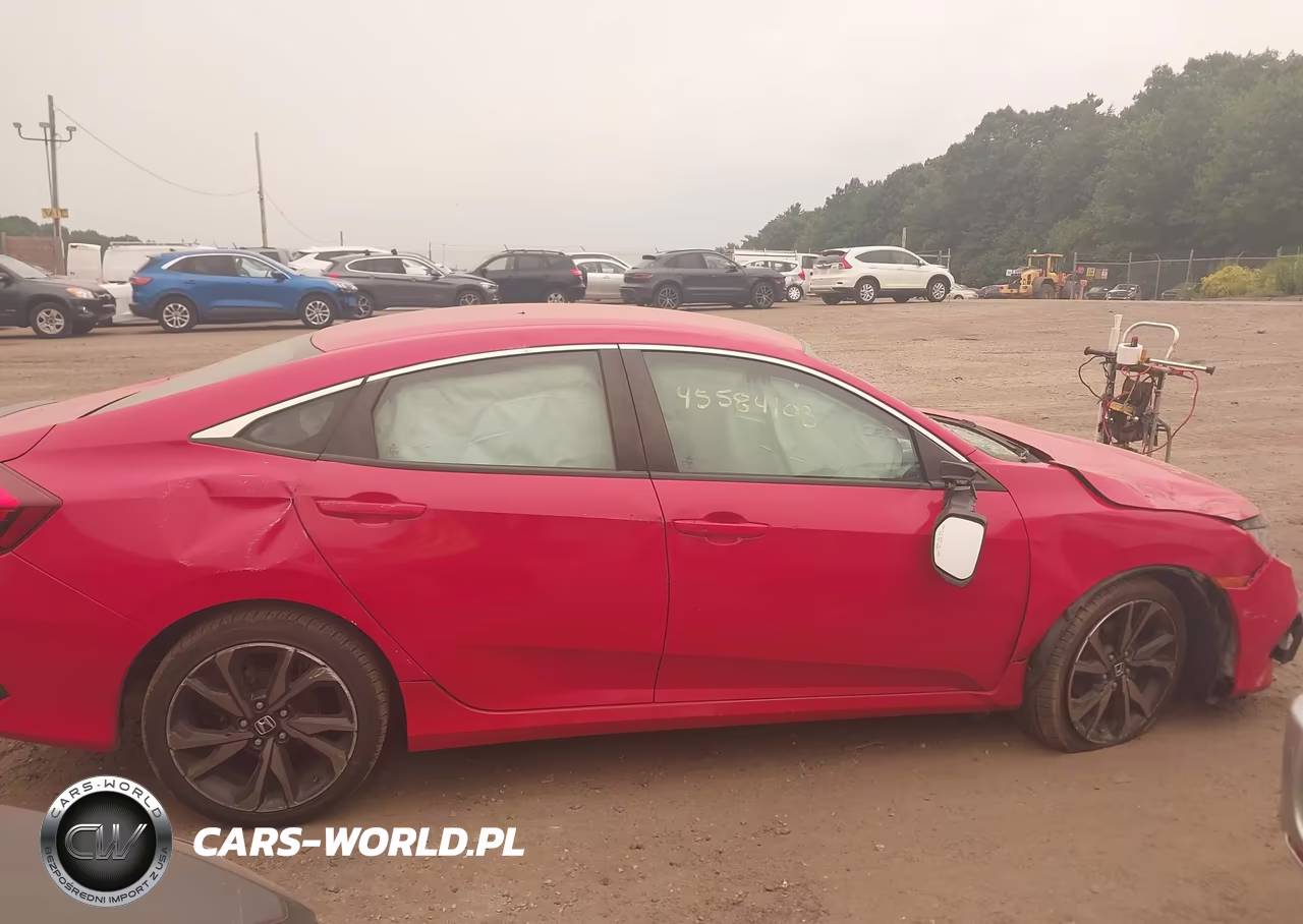 2020 Honda Civic Sport VIN:2HGFC2F80LH555221 - 12