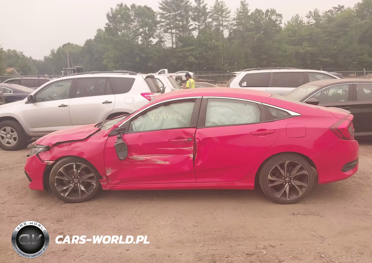 2020 Honda Civic Sport VIN:2HGFC2F80LH555221 - 13