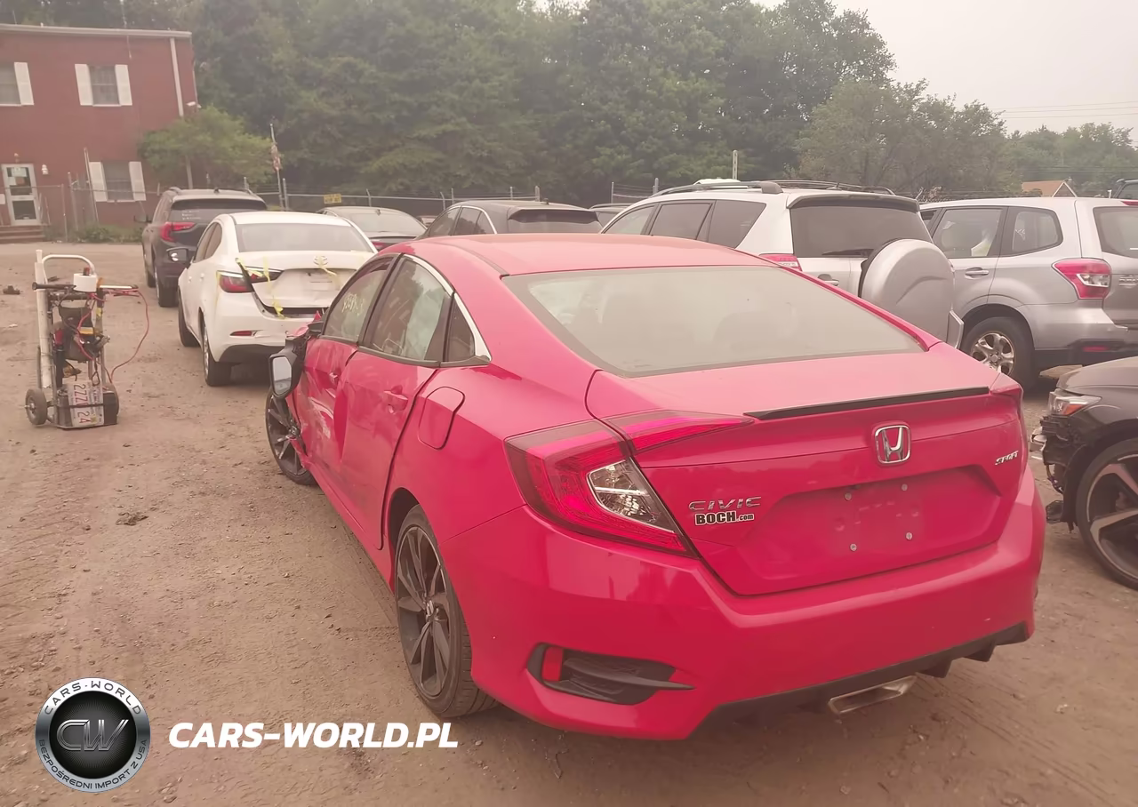 2020 Honda Civic Sport VIN:2HGFC2F80LH555221 - 3