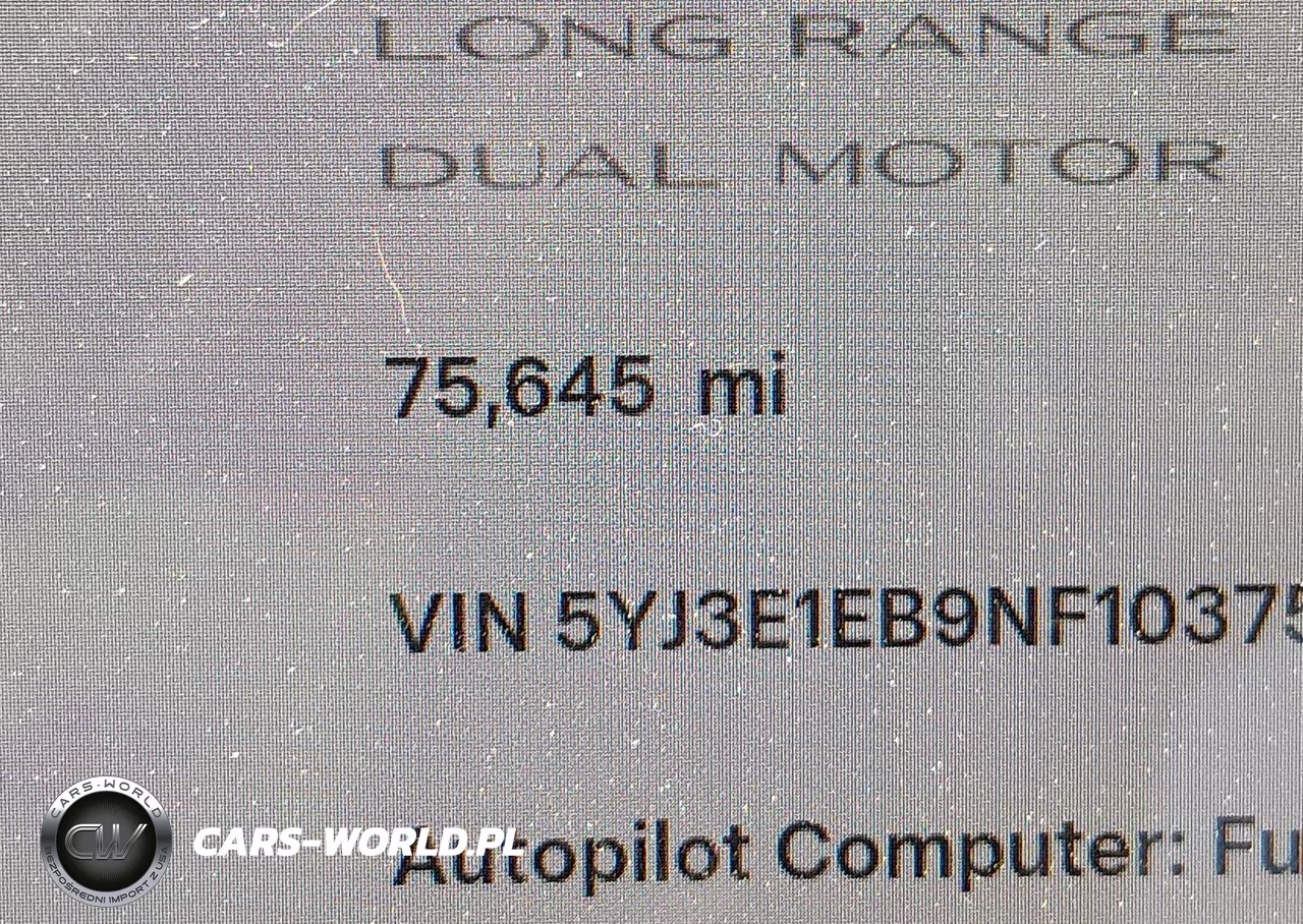 2022 Tesla Model 3 Long Range Dual Motor All-Wheel Drive VIN:5YJ3E1EB9NF103750 - 14